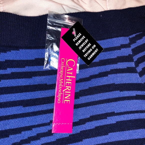 Catherine Malandrino Zebra Stripe Skirt XS - Picture 4 of 6
